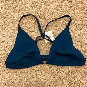 Free people oh scuba bralette blue